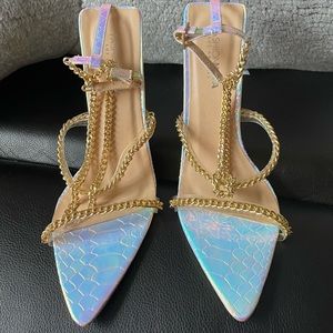 Kally heels for photoshoot, club, any style. Wearable for classic outing fashion